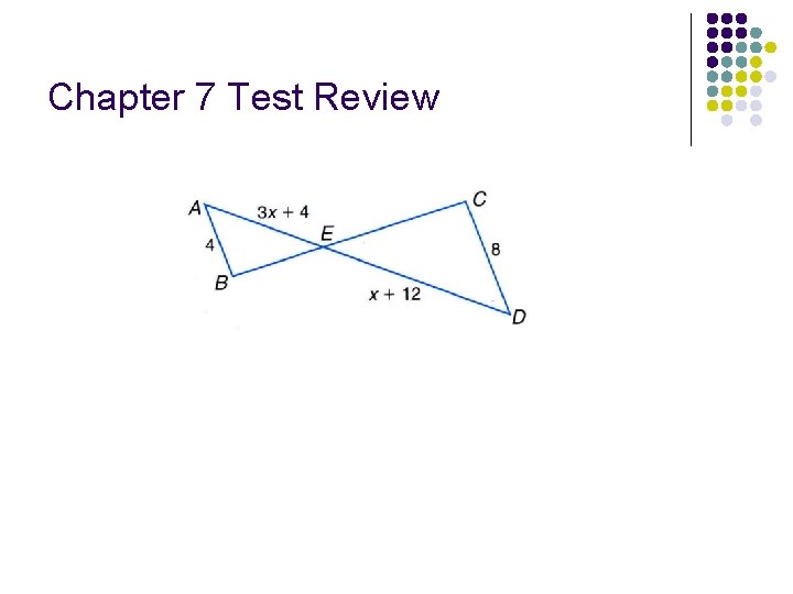 Chapter 7 Test Review 