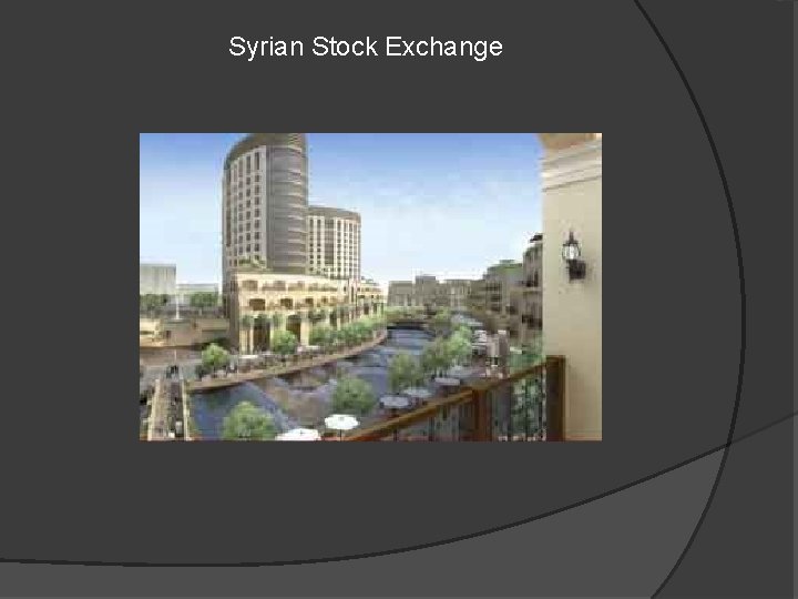 Syrian Stock Exchange 