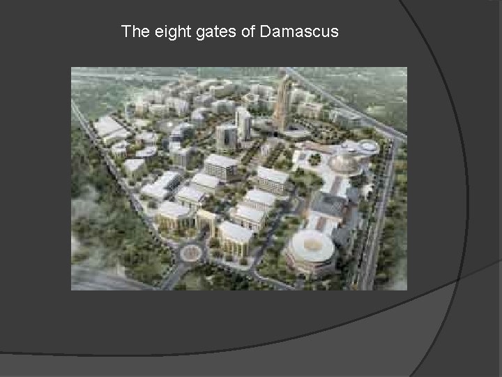 The eight gates of Damascus 