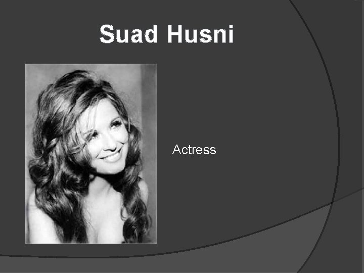 Suad Husni Actress 