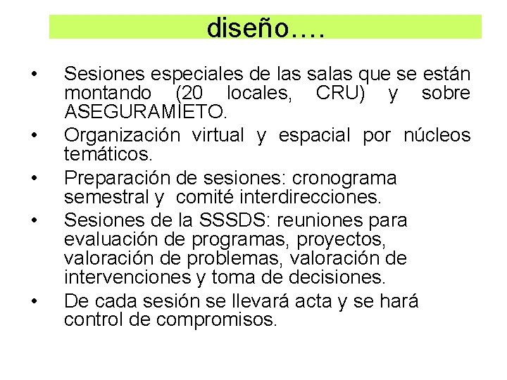 diseño…. • • • Sesiones especiales de las salas que se están montando (20 diseño…. • • • Sesiones especiales de las salas que se están montando (20