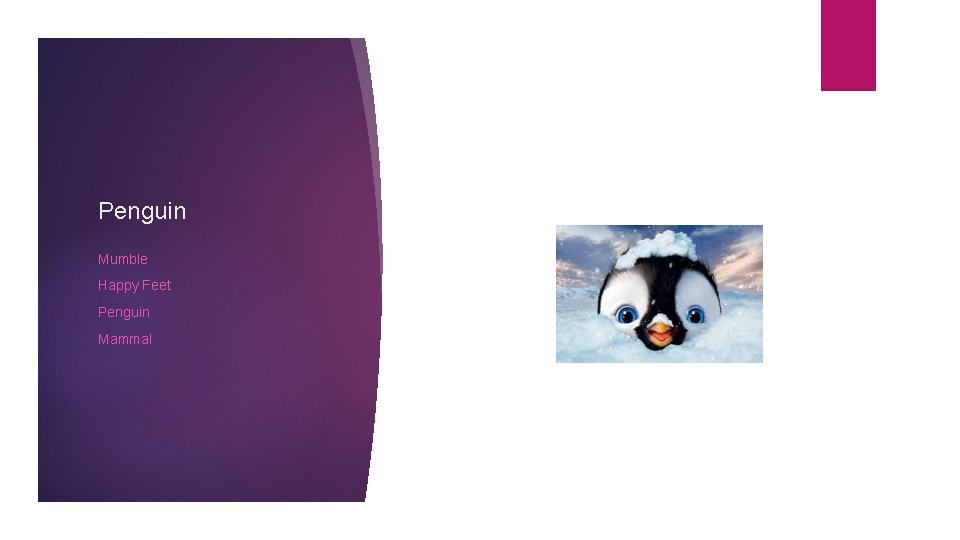 Penguin Mumble Happy Feet Penguin Mammal 