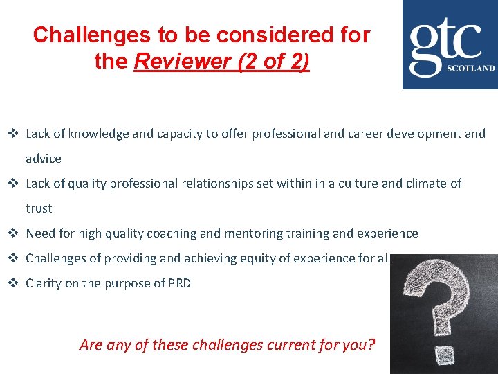 Challenges to be considered for the Reviewer (2 of 2) v Lack of knowledge Challenges to be considered for the Reviewer (2 of 2) v Lack of knowledge