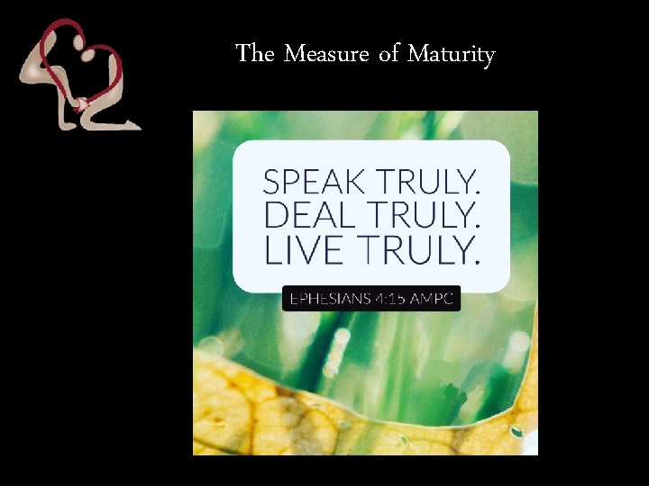 The Measure of Maturity 