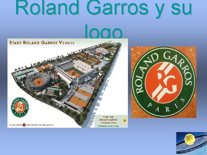 Roland Garros y su logo Roland Garros y su logo
