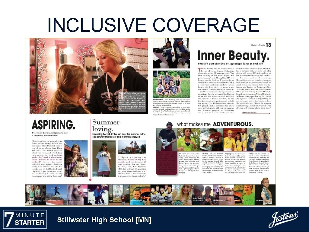 INCLUSIVE COVERAGE Stillwater High School [MN] 