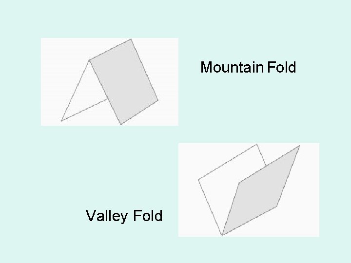 Mountain Fold Valley Fold 