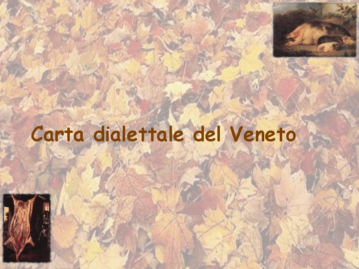 Carta dialettale del Veneto 