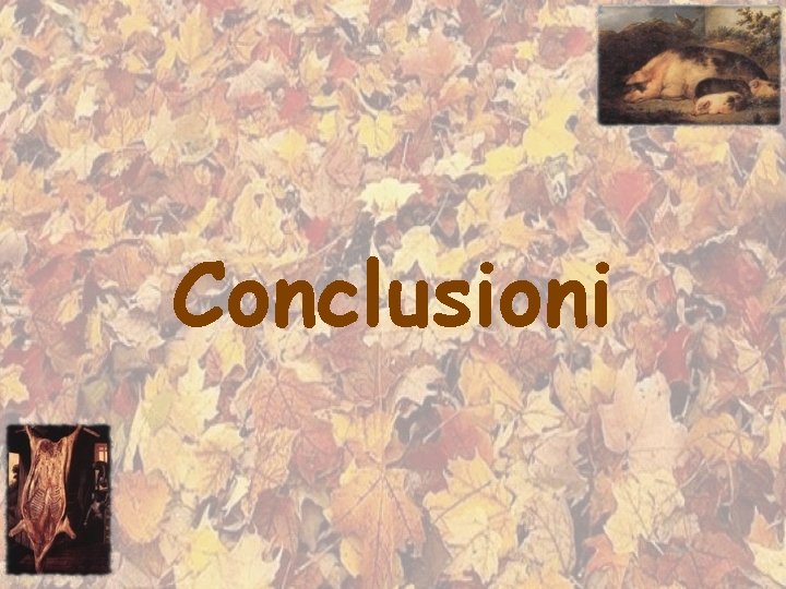 Conclusioni 