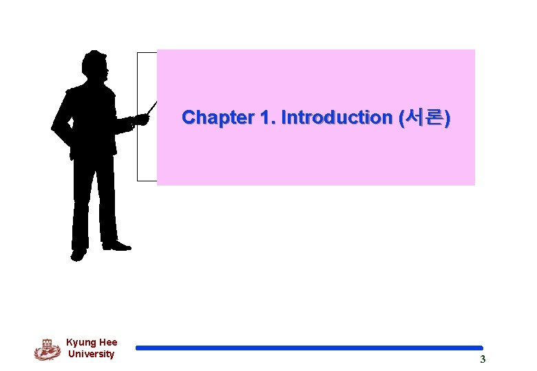Chapter 1. Introduction (서론) Kyung Hee University 3 