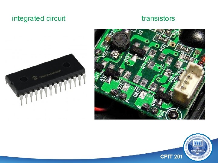 integrated circuit transistors CPIT 201 