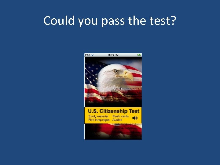 Could you pass the test? 