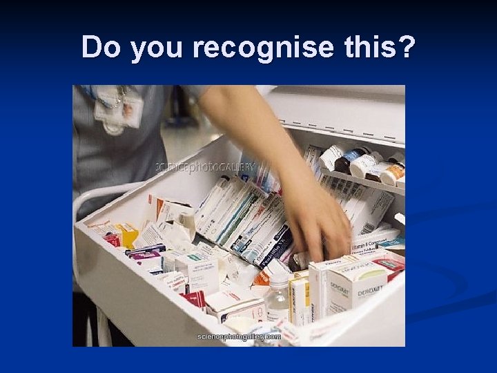 Do you recognise this? 