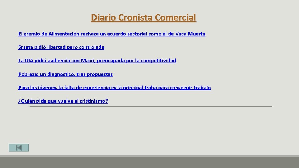 Diario Cronista Comercial El gremio de Alimentación rechaza un acuerdo sectorial como el de