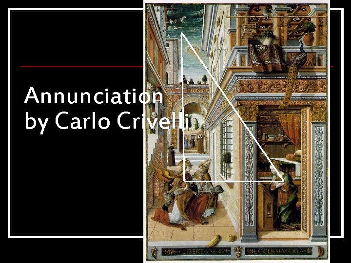 Annunciation by Carlo Crivelli n 