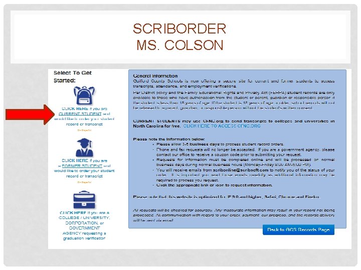 SCRIBORDER MS. COLSON 