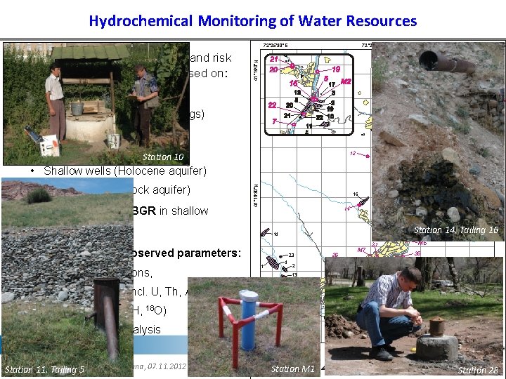 Hydrochemical Monitoring of Water Resources 72° 25'30"E 72° 30'0"E 1 41° 19'0"N 30 3