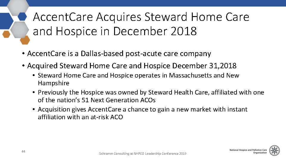 Accent. Care Acquires Steward Home Care and Hospice in December 2018 • Accent. Care