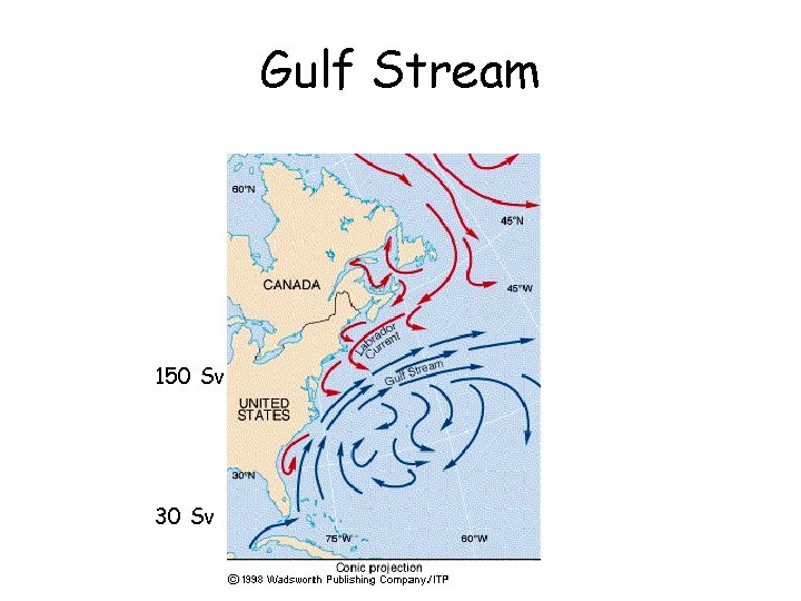 Gulf Stream 150 Sv 30 Sv 