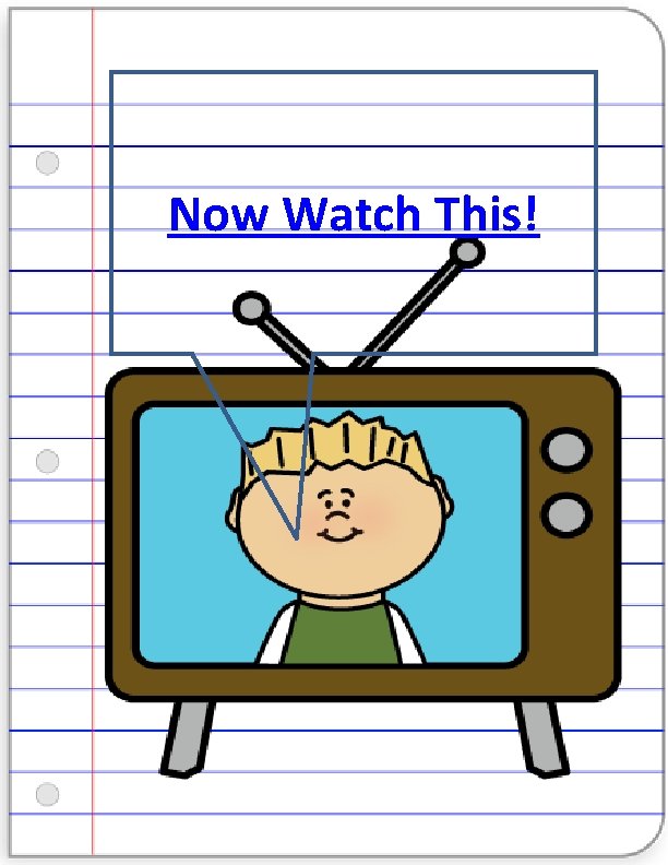 Now Watch This! 