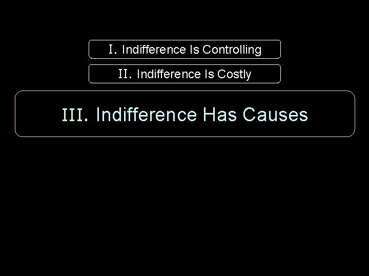 Indifference Americans Millions make no effort to serve