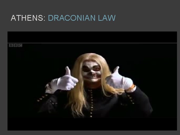 ATHENS: DRACONIAN LAW 
