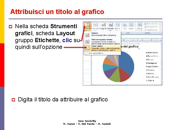 Microsoft Excel Lezione 3 CREA GRAFICI New Smrtly