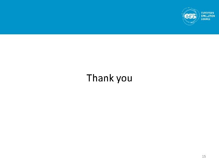 Thank you 15 