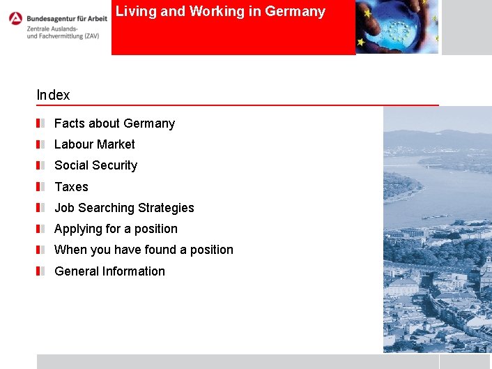 Living and Working in Germany Index Facts about Germany Labour Market Social Security Taxes