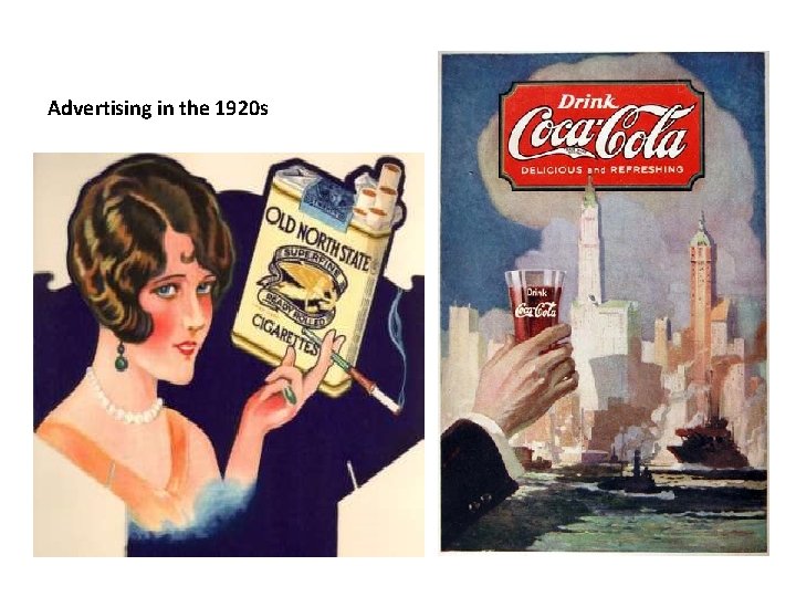 Advertising in the 1920 s 