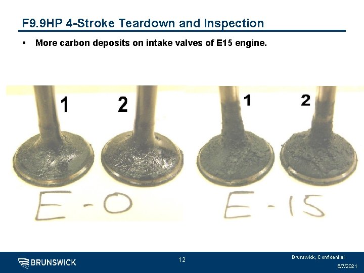 F 9. 9 HP 4 -Stroke Teardown and Inspection § More carbon deposits on
