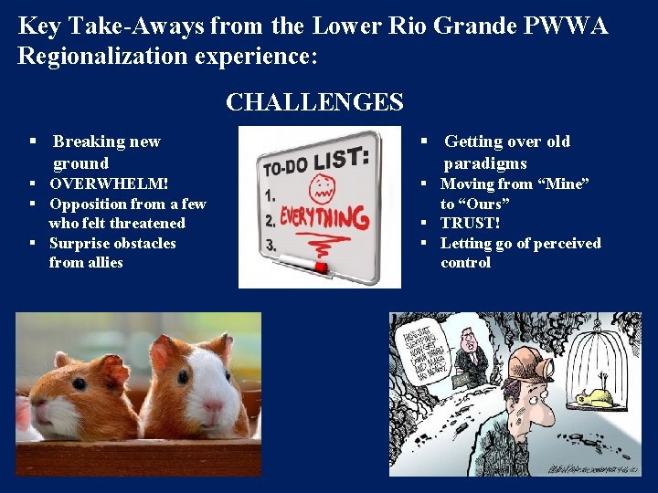 Challenges Benefits of Regionalization Lower Rio Grande PWWA