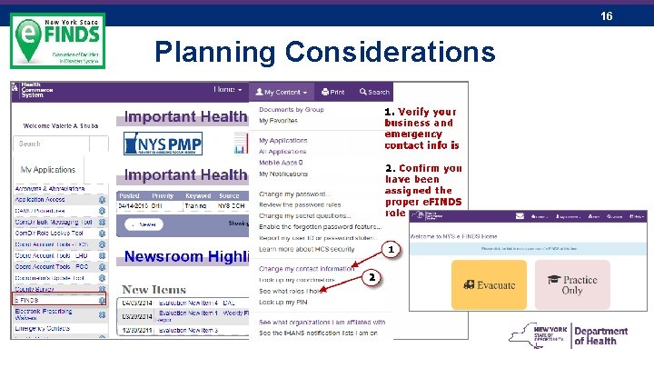 16 Planning Considerations 