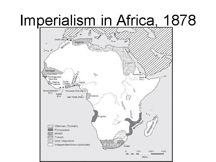 Imperialism in Africa, 1878 Imperialism in Africa, 1878