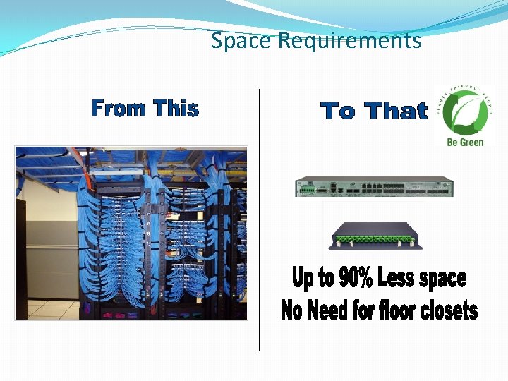 Space Requirements 