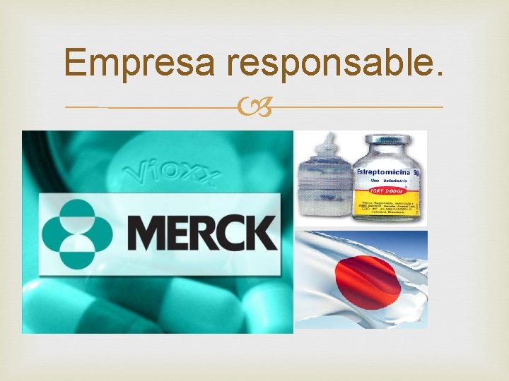 Empresa responsable. 