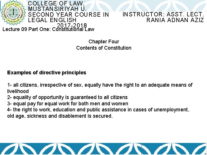 constitutional law cases 2018