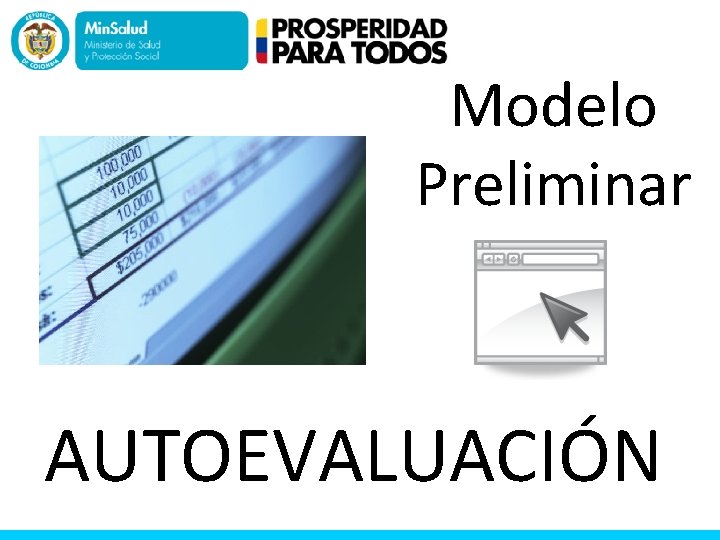 Modelo Preliminar AUTOEVALUACIÓN 