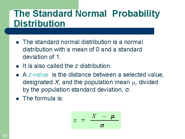 The Normal Probability Distribution Chapter 7 Mc GrawHillIrwin