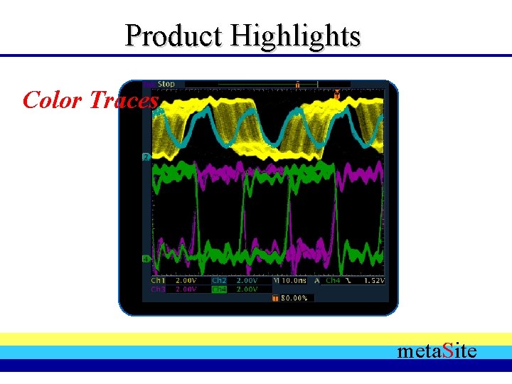 Product Highlights Color Traces meta. Site 