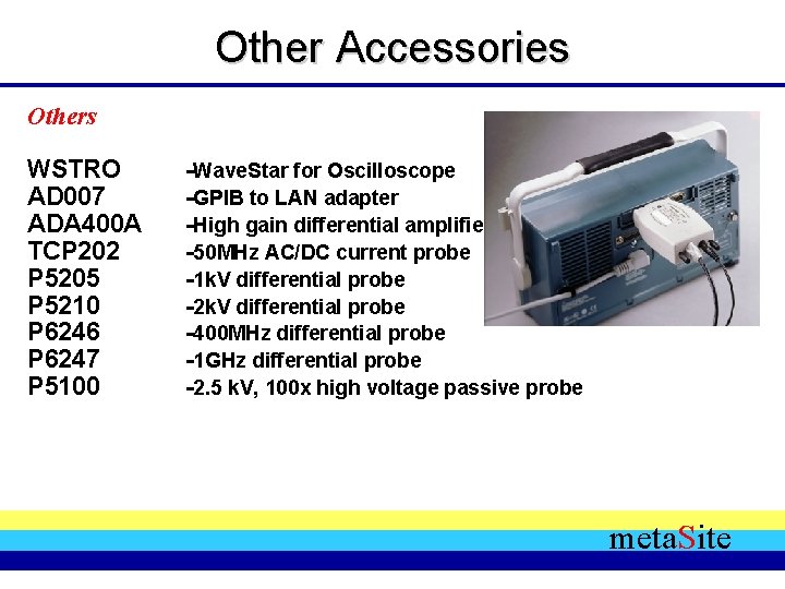 Other Accessories Others WSTRO AD 007 ADA 400 A TCP 202 P 5205 P