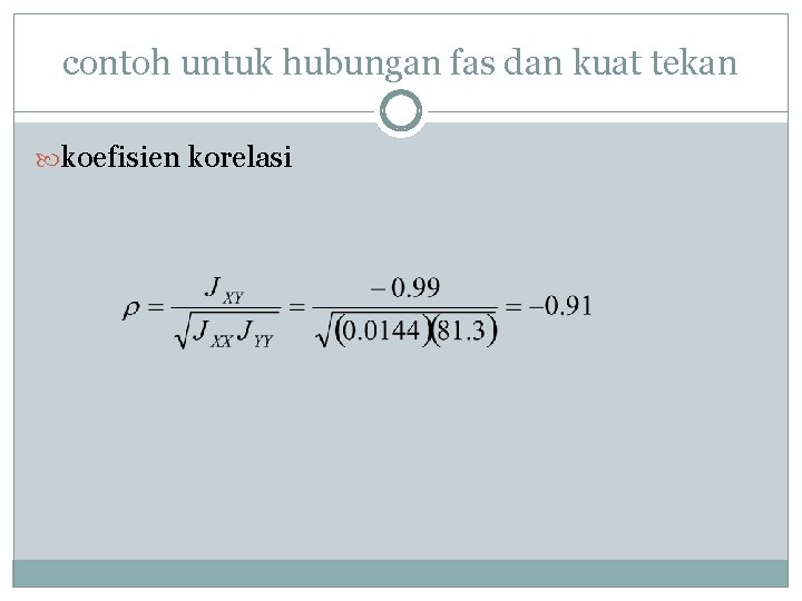 contoh untuk hubungan fas dan kuat tekan koefisien korelasi contoh untuk hubungan fas dan kuat tekan koefisien korelasi