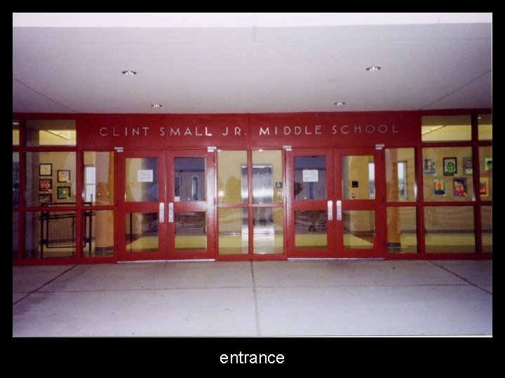 entrance 