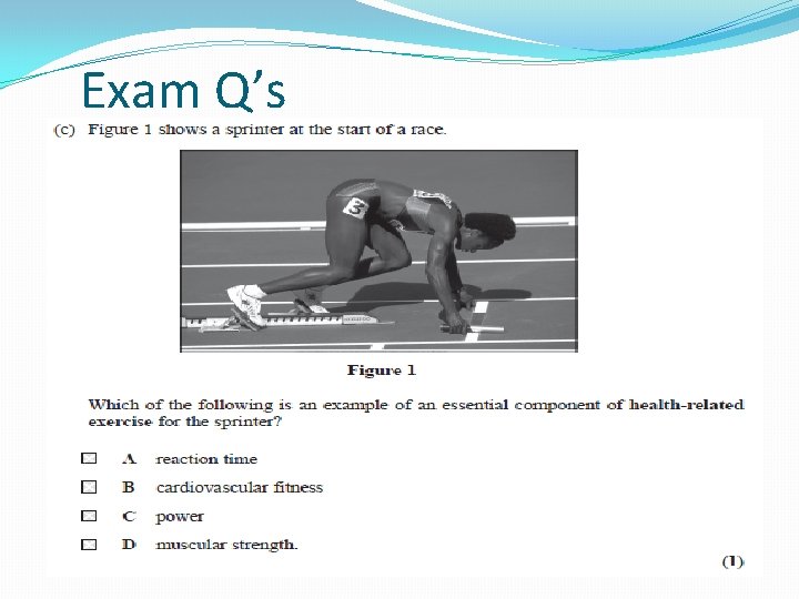 Exam Q’s 