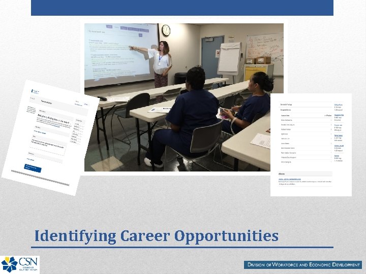 Identifying Career Opportunities 