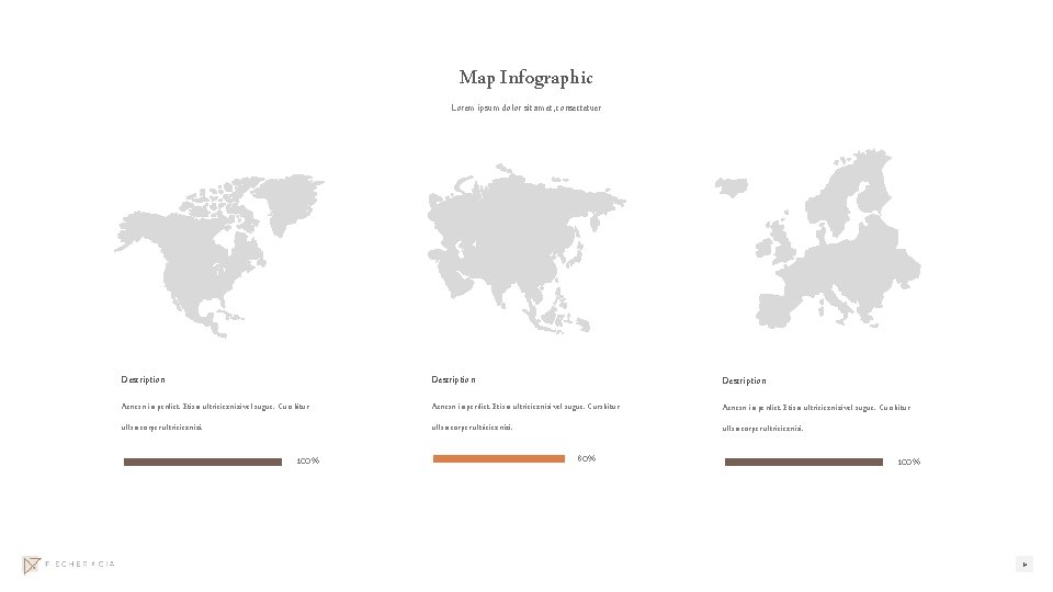 Map Infographic Lorem ipsum dolor sit amet, consectetuer Description Aenean imperdiet. Etiam ultricies nisi