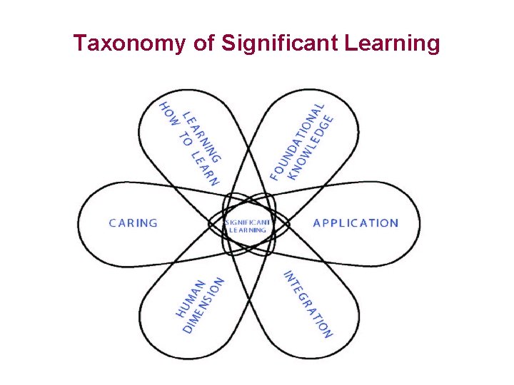 Taxonomy of Significant Learning 