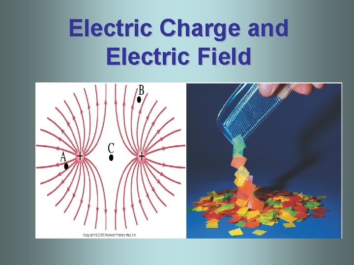 Electric Charge and Electric Field 