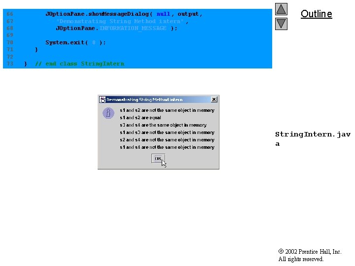 66 67 68 69 70 71 72 73 JOption. Pane. show. Message. Dialog( null, 66 67 68 69 70 71 72 73 JOption. Pane. show. Message. Dialog( null,