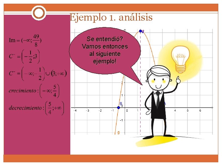 Ejemplo 1. análisis Se entendió? Vamos entonces al siguiente ejemplo! Ejemplo 1. análisis Se entendió? Vamos entonces al siguiente ejemplo!